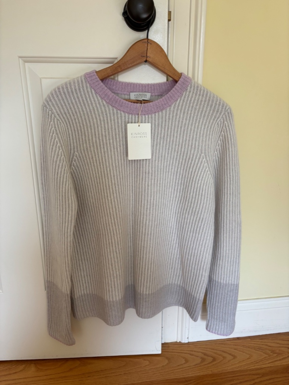 Kinross cashmere sweater